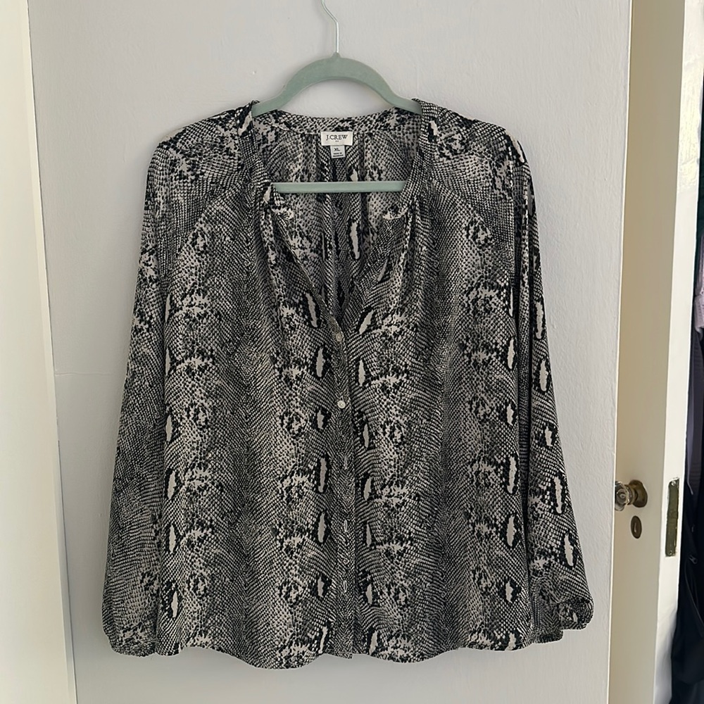 Long sleeved blouse - Jcrew